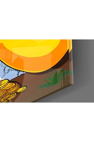 Tableau en verre trempé Homer The Taste of Greed 