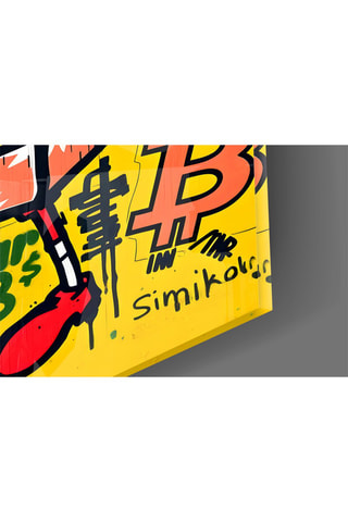 Tableau en verre trempé Crypto SpongeBob 