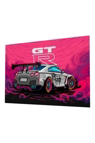 Tableau en verre trempé GT-R Pink 