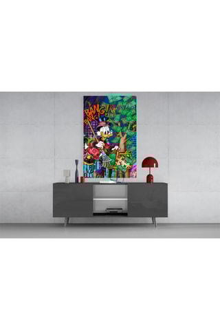 Tableau en verre trempé Scrooge's Cash Harvest 