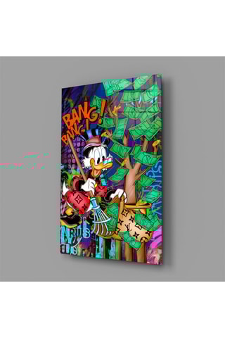 Tableau en verre trempé Scrooge's Cash Harvest 