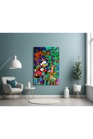 Tableau en verre trempé Scrooge's Cash Harvest 