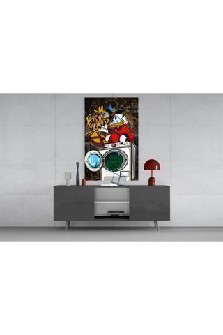 Tableau en verre trempé Scrooge's Money Laundering 