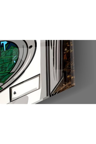 Tableau en verre trempé Scrooge's Money Laundering 