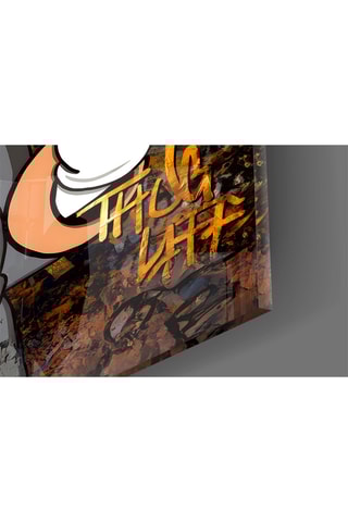 Tableau en verre trempé The Rebel Face of Scrooge 