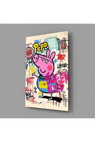 Tableau en verre trempé Urban Peppa 