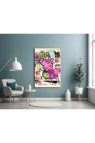 Tableau en verre trempé Urban Peppa 