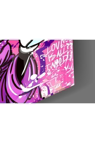 Tableau en verre trempé Minnie Champagne and Chanel 