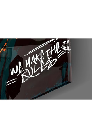 Tableau en verre trempé Tommy Shelby The Ruleless 