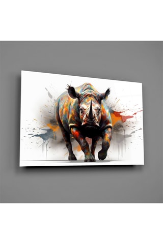 Tableau en verre trempé The Power of Colors 