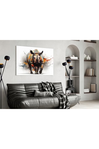 Tableau en verre trempé The Power of Colors 