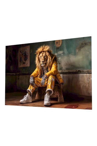 Tableau en verre trempé Yellow Jacket 