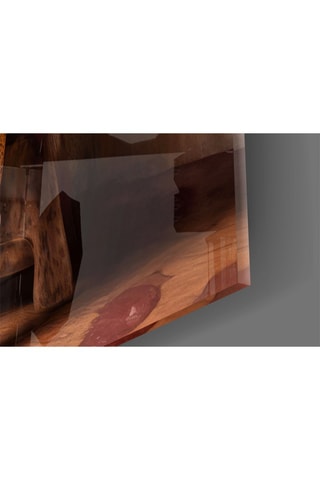 Tableau en verre trempé Yellow Jacket 