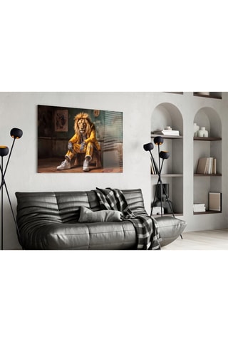 Tableau en verre trempé Yellow Jacket 