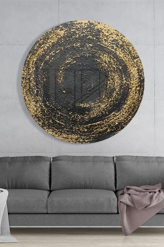 Tableau en verre trempé Abstract Loop 