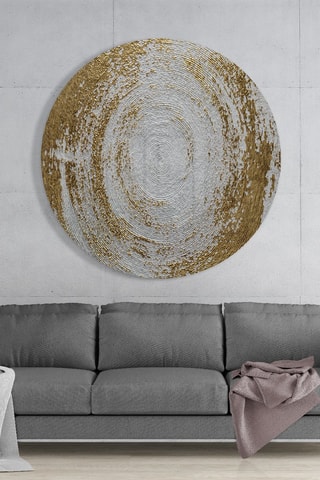 Tableau en verre trempé Abstract Loop 