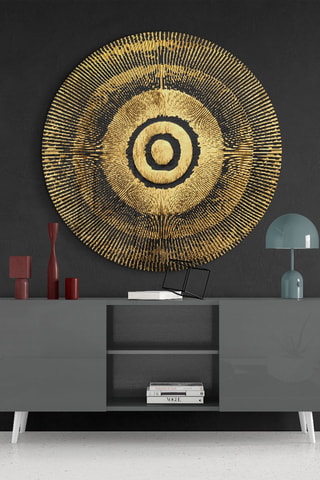 Tableau en verre trempé Abstract Loop 