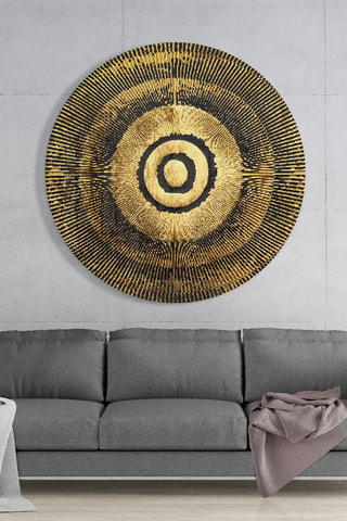 Tableau en verre trempé Abstract Loop 