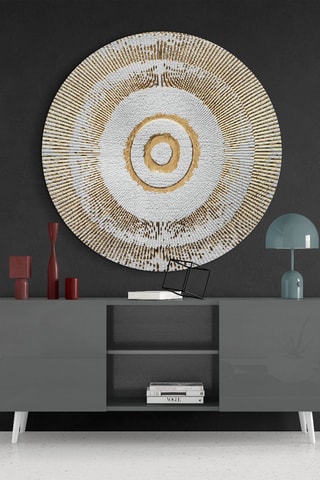 Tableau en verre trempé Abstract Loop 