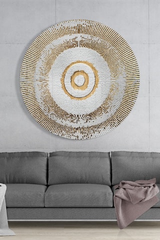 Tableau en verre trempé Abstract Loop 