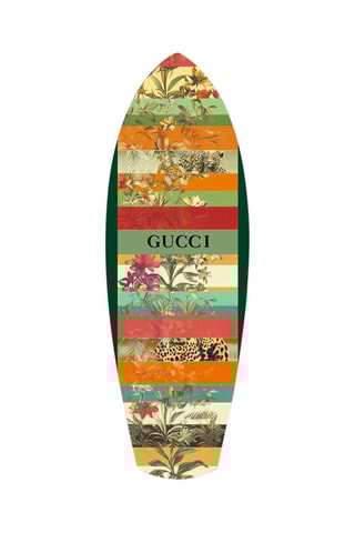 Décoration murale en verre trempé Fashion Mood - Vert foncé