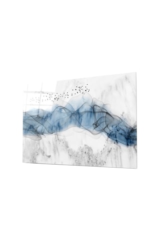 Tableau en verre trempé Blue Fog 