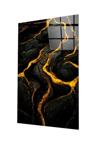 Tableau en verre trempé Slit 