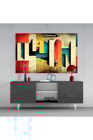 Tableau en verre trempé Language 