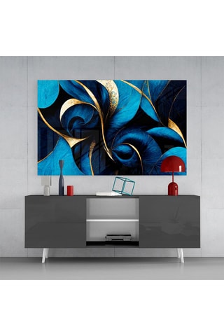 Tableau en verre trempé Curves 