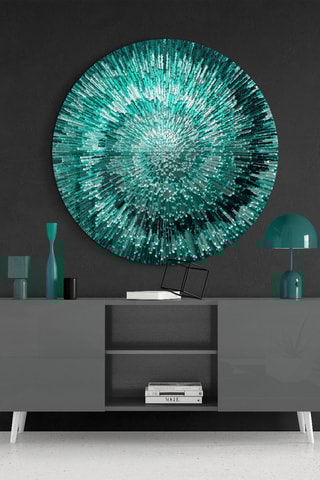 Tableau en verre trempé Spirale