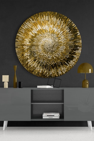 Tableau en verre trempé Spirale