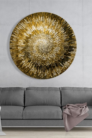 Tableau en verre trempé Spirale