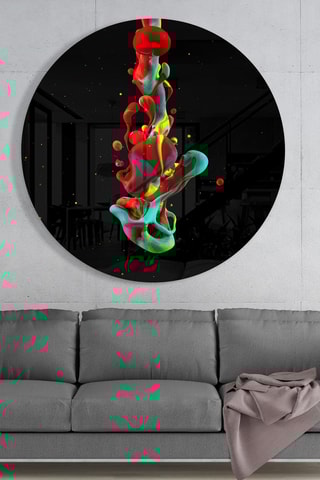 Tableau en verre trempé Art abstrait