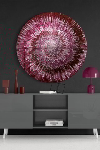 Tableau en verre trempé Spirale