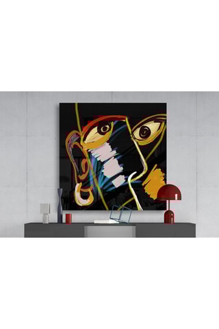 Tableau en verre trempé Abstract Reality 