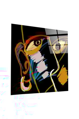 Tableau en verre trempé Abstract Reality 