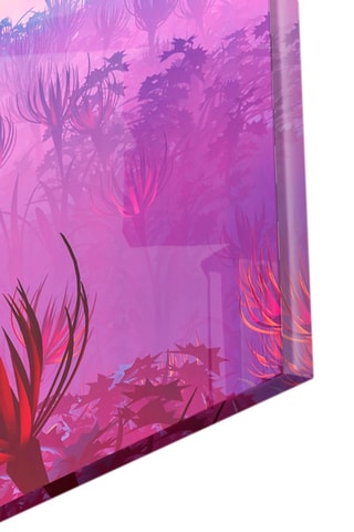 Tableau en verre trempé Land of Butterflies 