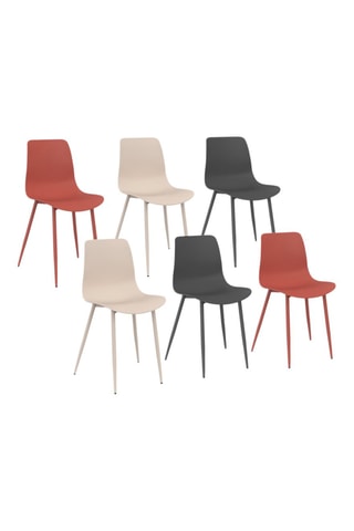 6 chaises Nala - 44 x 79 x 48 cm