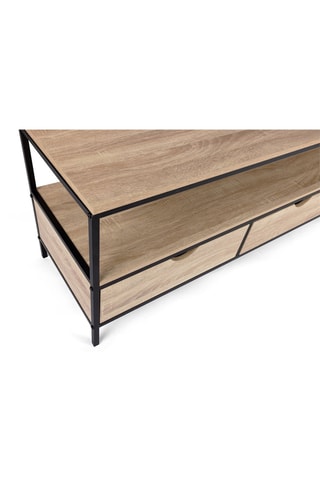 Meuble TV Memphis 3 tiroirs - 160 x 50 x 40 cm