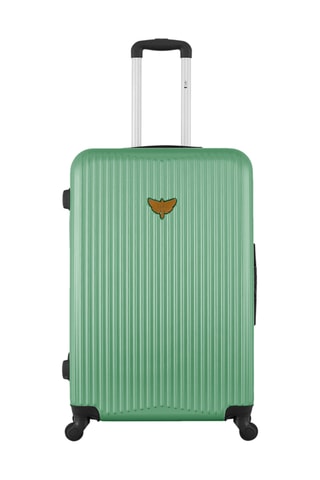 Valise grand volume Agata - 75 cm - Vert d'eau