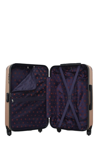 Valise XXS et valise semaine Marianne (XXS/M) - 46/65 cm - Doré rose