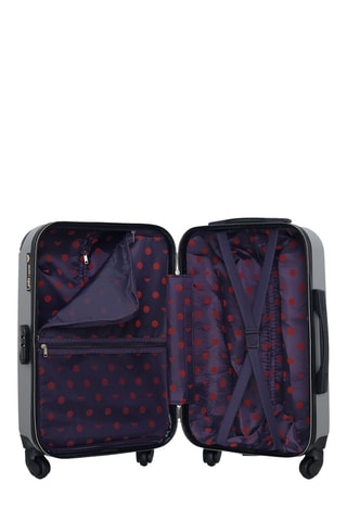 Valise cabine et vanity Hambourg (S/K) - 55/23 cm - Gris