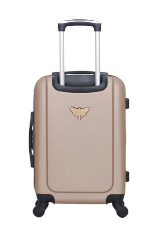 Valise cabine et vanity Hambourg (S/K) - 55/23 cm - Beige