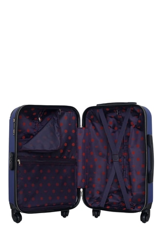 Valise cabine et vanity Hambourg (S/K) - 55/23 cm - Bleu marine