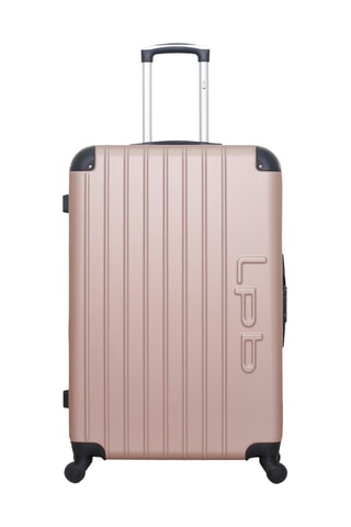 Valise grand volume et vanity Hambourg - 75/23 cm - Rose