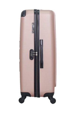 Valise grand volume et vanity Hambourg - 75/23 cm - Rose