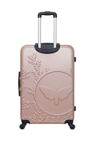 Valise grand volume Naïs (L) - 75 cm - Doré rose