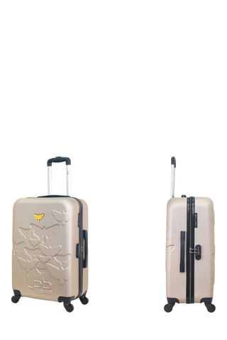 Valise semaine Aelys (M) - 65 cm  - Beige