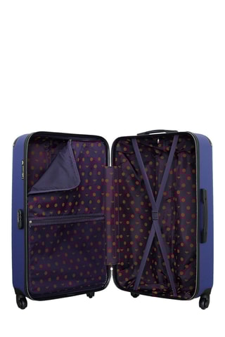 Valise grand volume Marianne - Bleu