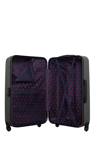 Valise cabine et valise grand volume Hambourg - 55/ 75 cm - Gris foncé